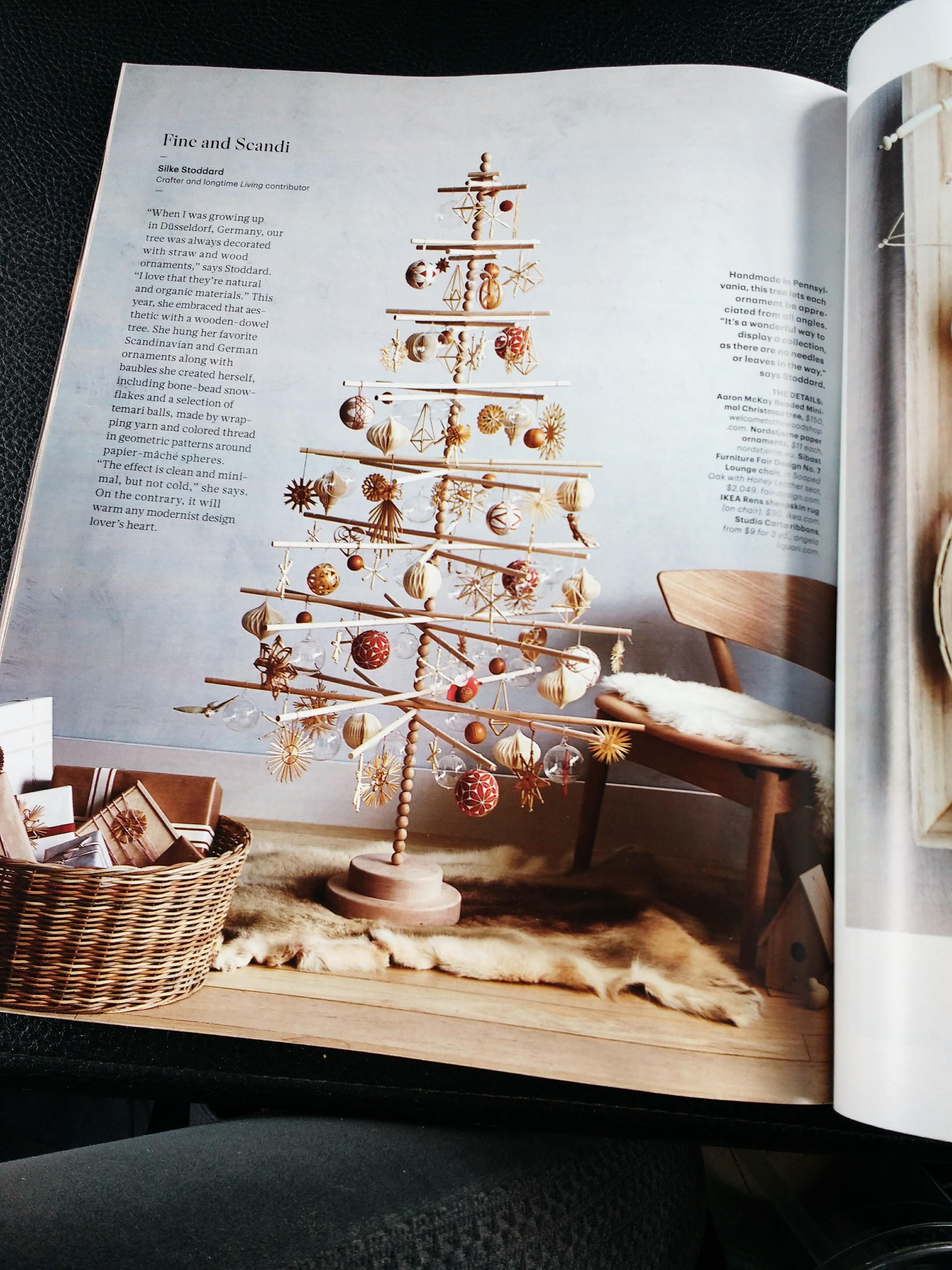 Beaded Heirloom Wood Christmas Tree (star sold seperately)