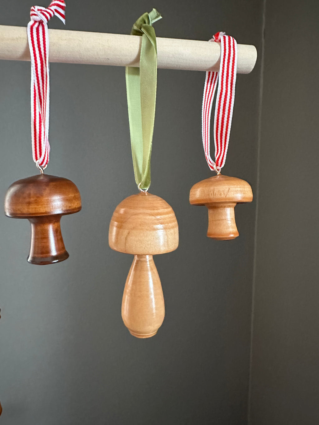 Hand Turned Wood Ornaments