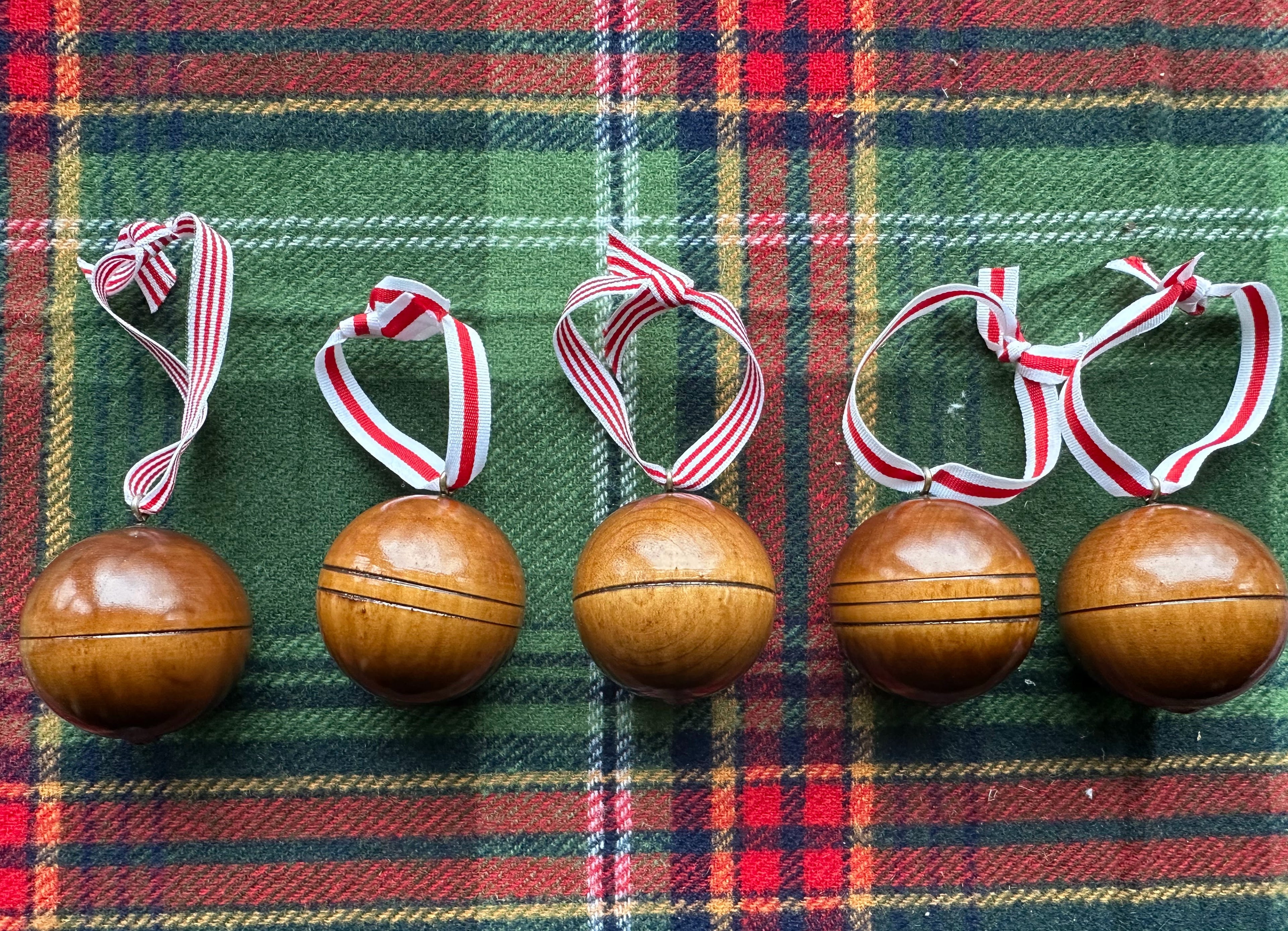 Hand Turned Wood Ornaments