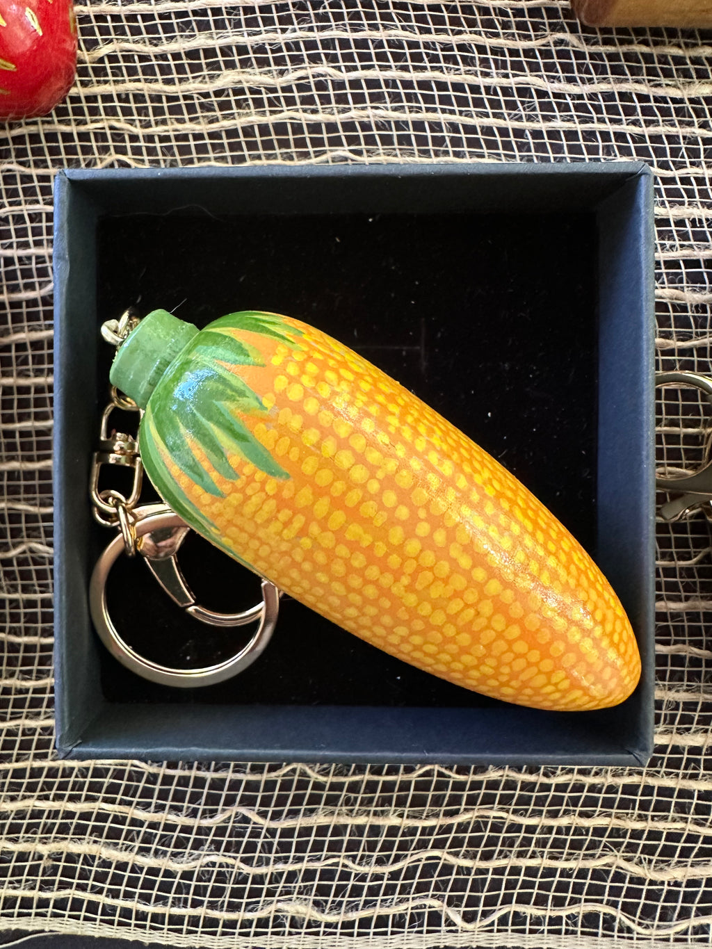 WOOD PURSE CHARMS/ KEYCHAINS
