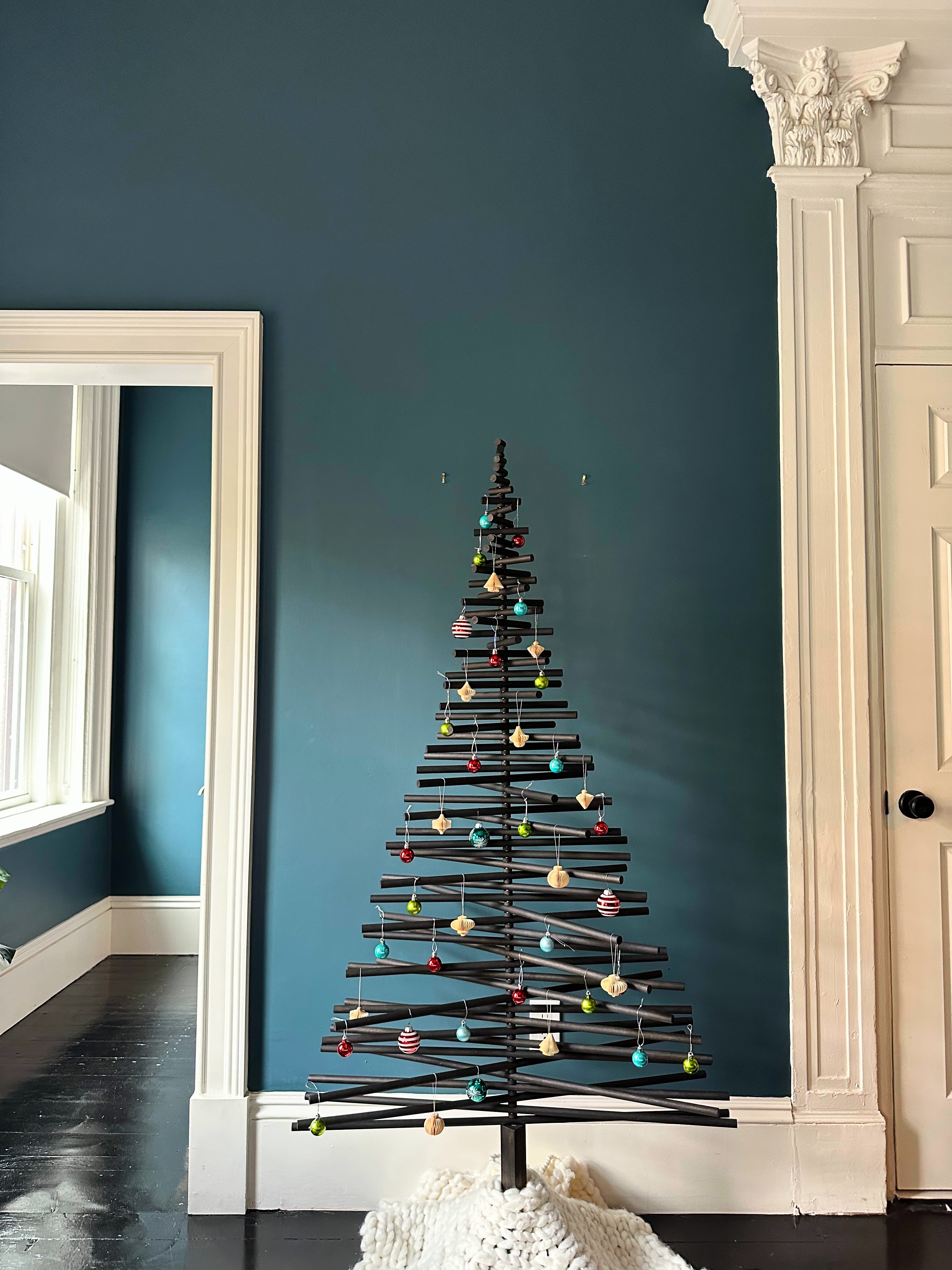 Lykke Full Branch Wood Christmas Tree (wood star sold seperately)