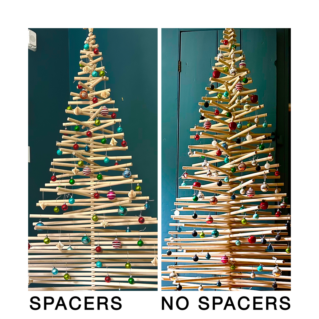 Lykke Full Branch Wood Christmas Tree (wood star sold seperately)